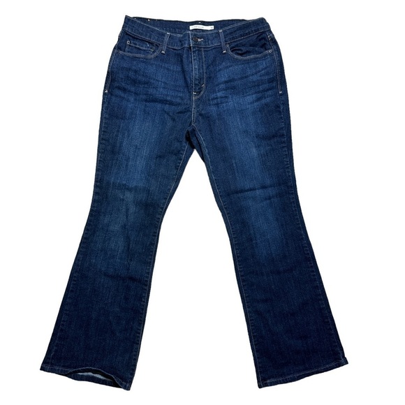 Levi’s 515 Dark Wash Denim Bootcut Jeans US 12 - Picture 1 of 6
